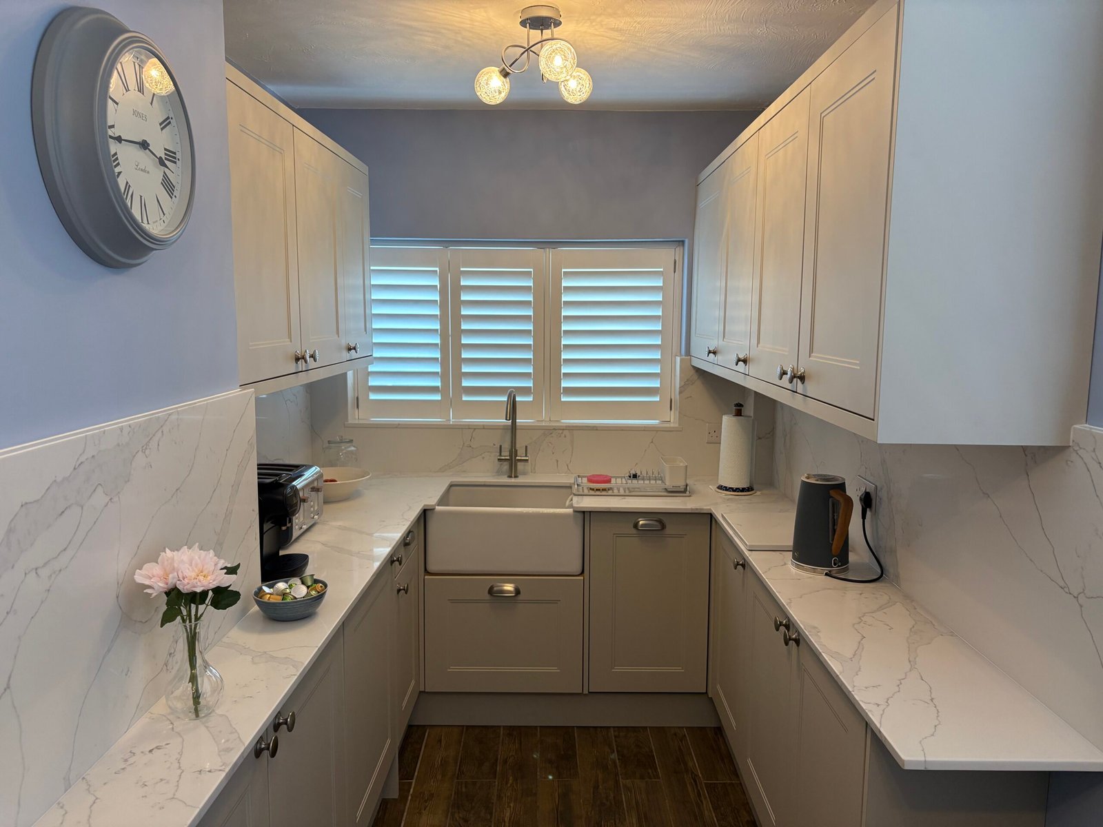 Kitchen door replacement â€” after photo
